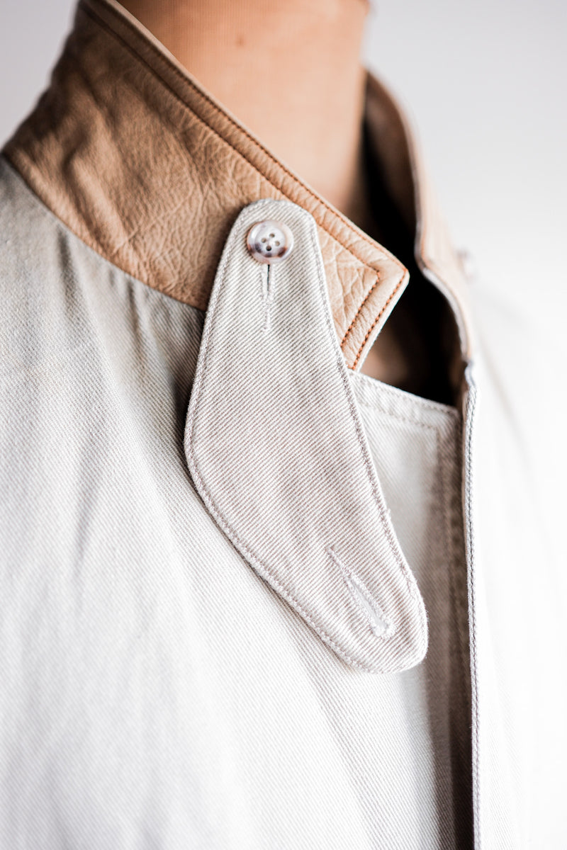 [~90's]Willis&Geiger Cotton Safari Jacket With Chin Strap ไซส์L