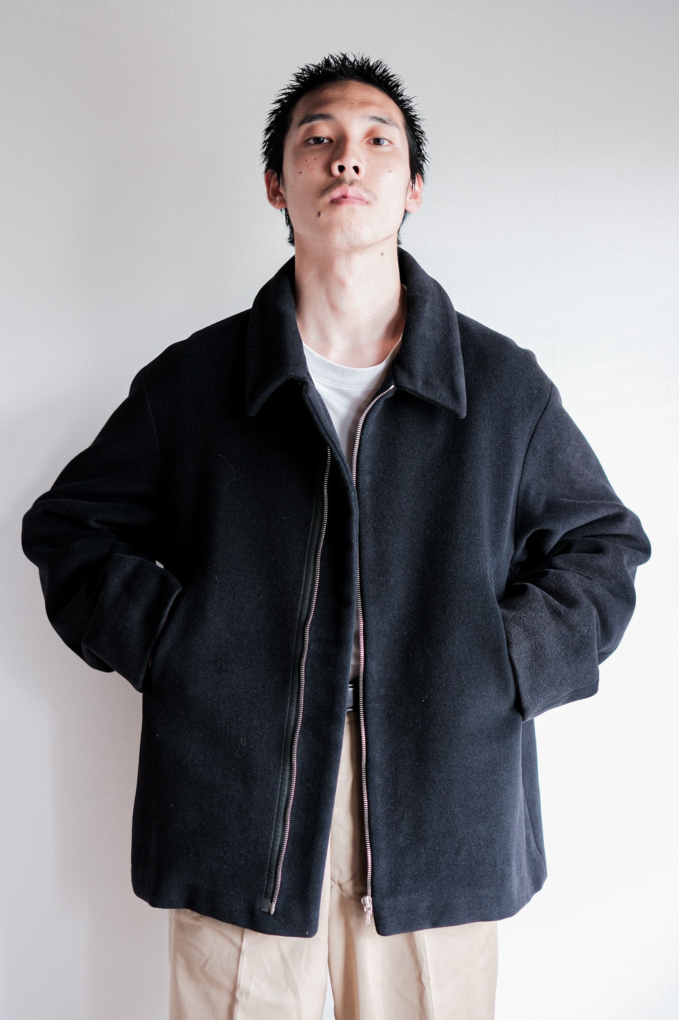 ［~90’s］Old JIL SANDER Wool Blouson Size.38