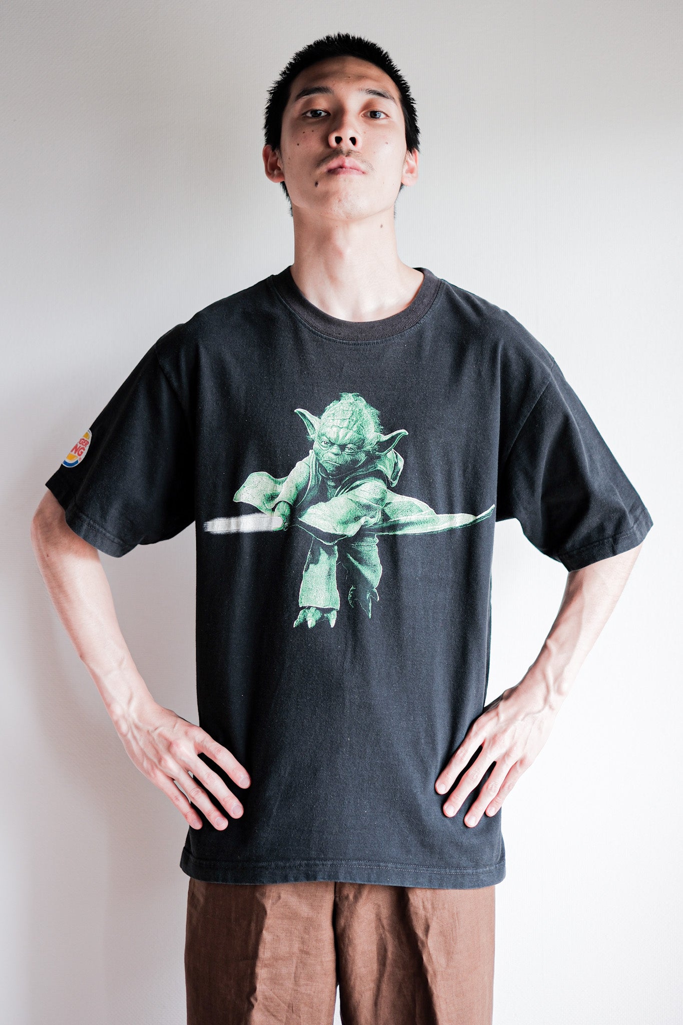 ［~00's］Vintage Movie Print T-shirt Size.L "Star Wars Episode III × BURGER KING"