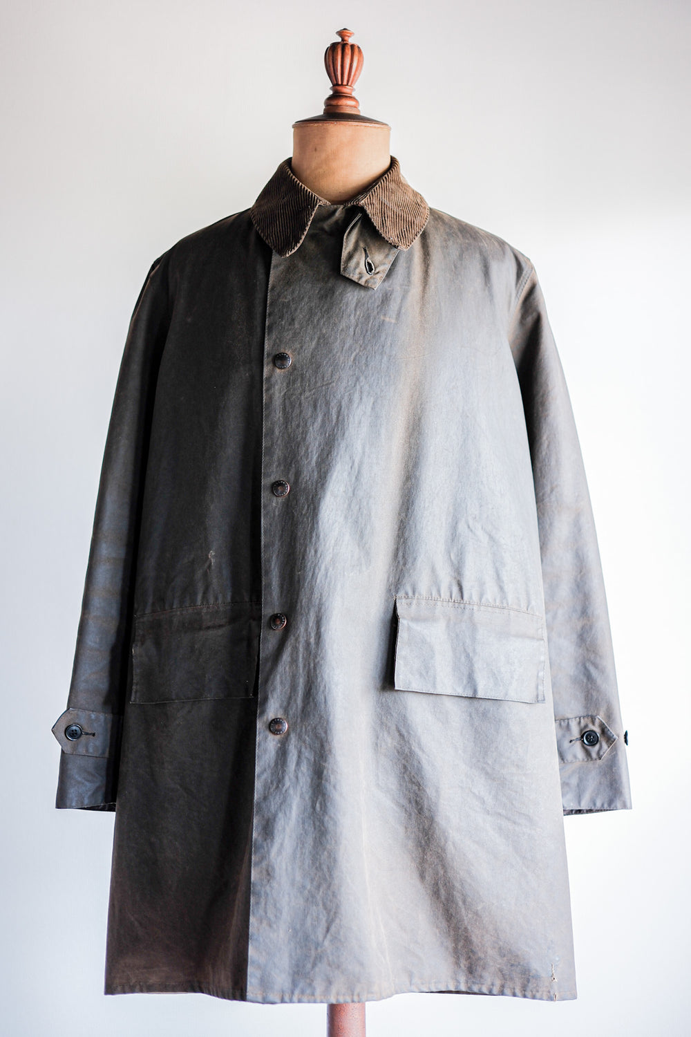 ［~80's］Vintage Barbour "3/4 COAT" 2 Crest
