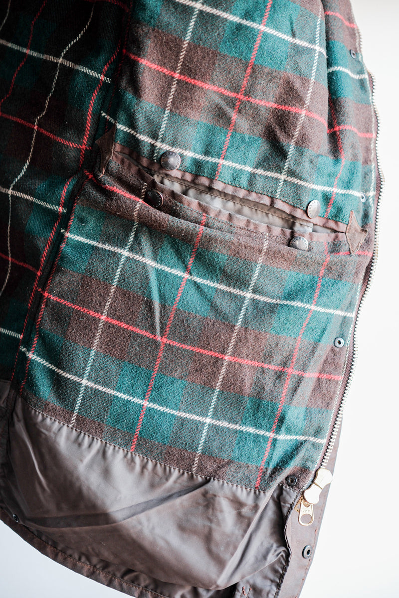 【~80’s】Vintage Barbour "NORTHUMBRIA" 2 Crest Size.38