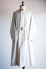 [~ 80's] Vintage Burberrys Single Raglan Balmacaan Belted Coat Size.50rl "Musou"