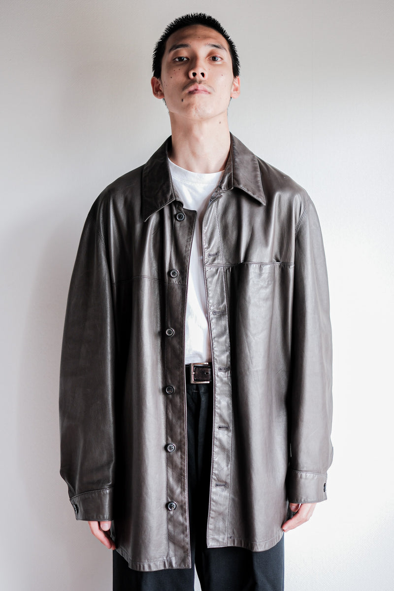 90's】Old SERAPHIN Lamb Leather Shirt Jacket Size.54 – VIEUX ET