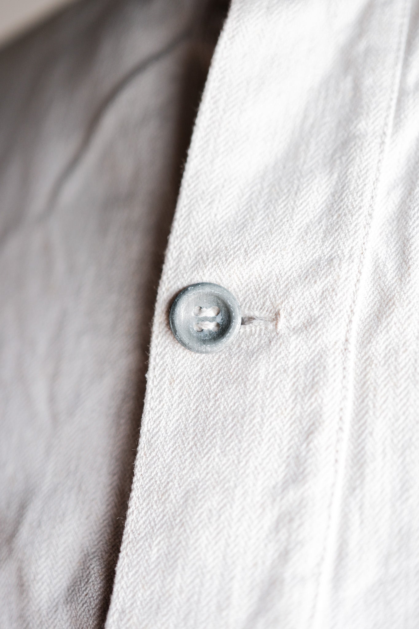 【~40's】German Navy Drillich HBT Linen Smock "Kriegsmarine"
