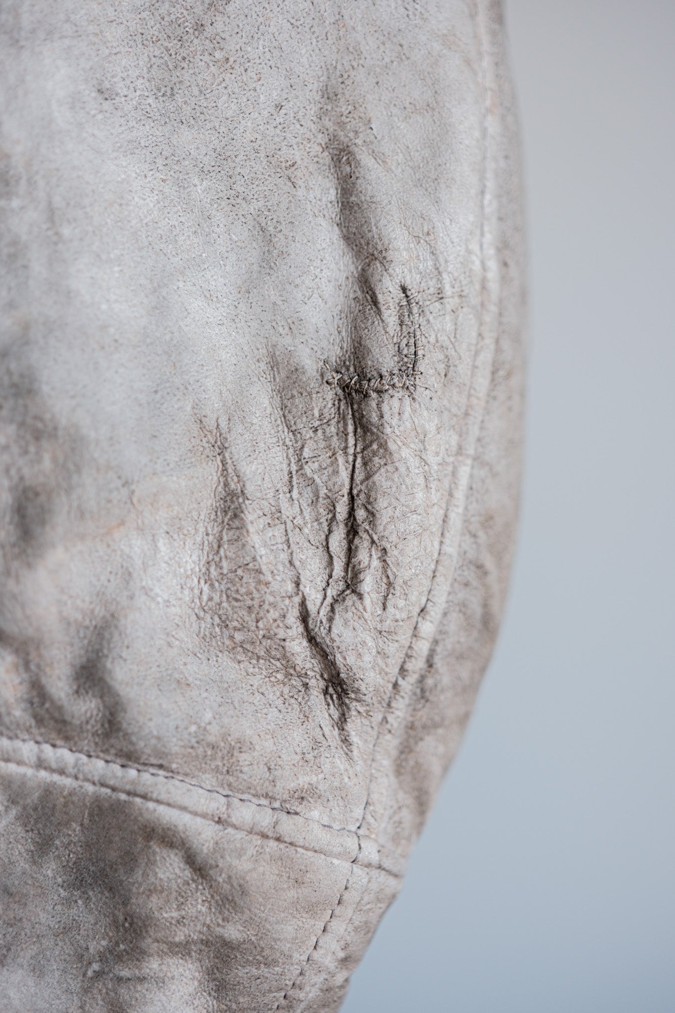 ［~40's］WWⅡ German Air Force Winter Sheepskin Flight Jacket "Luftwaffe" "Unusual Pocket"