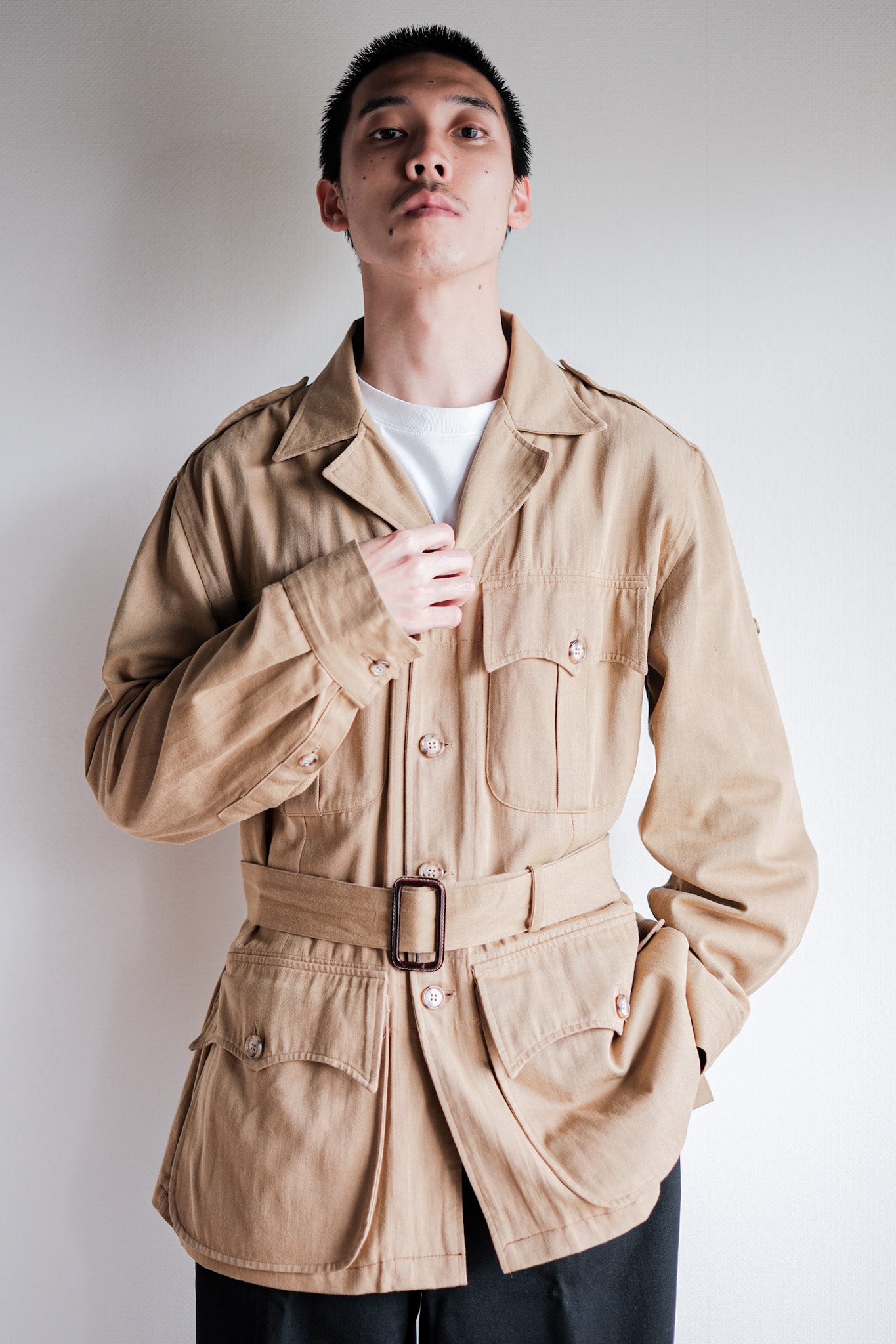 ［~80's］Willis&Geiger Australian Bush Jacket Size.38 "Made in U.S.A."