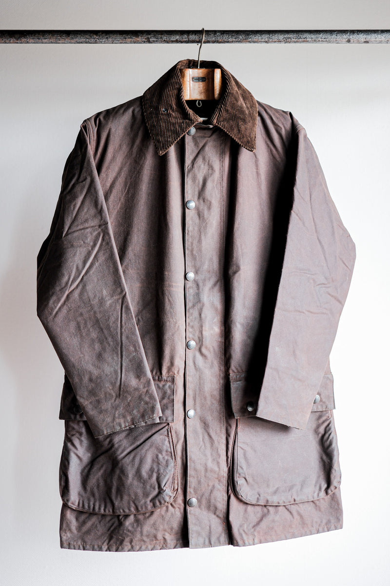 【~80’s】Vintage Barbour "NORTHUMBRIA" 2 Crest Size.38