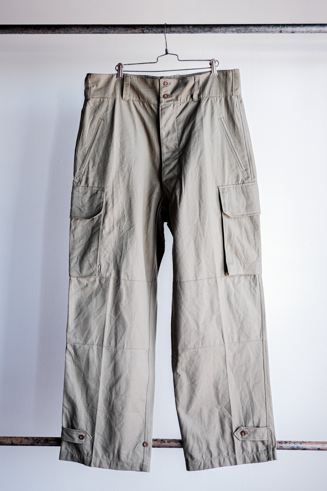 【~50's】French Army M47 Field Trousers Size.35 "Dead Stock"