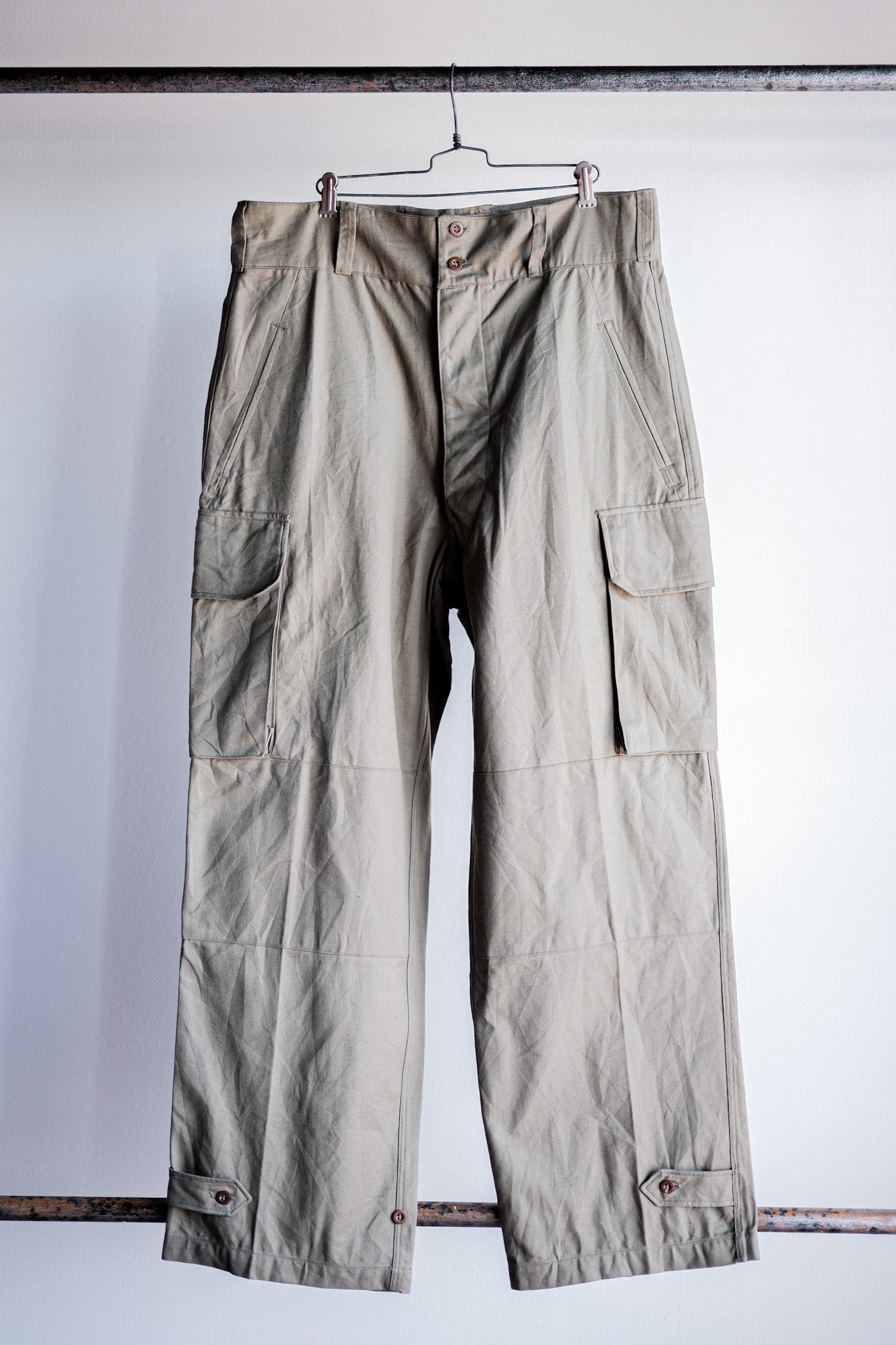 ［~50's］French Army M47 Field Trousers Size.35 "Dead Stock"