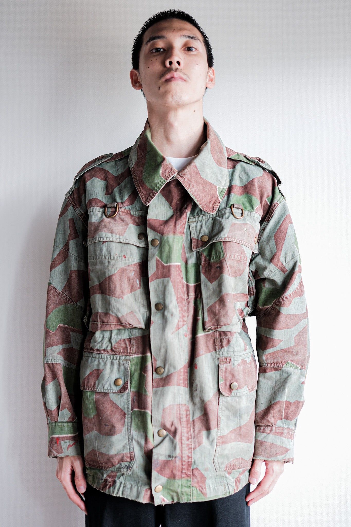 ［~50's］German Army Splinter Camouflage Paratrooper Jacket