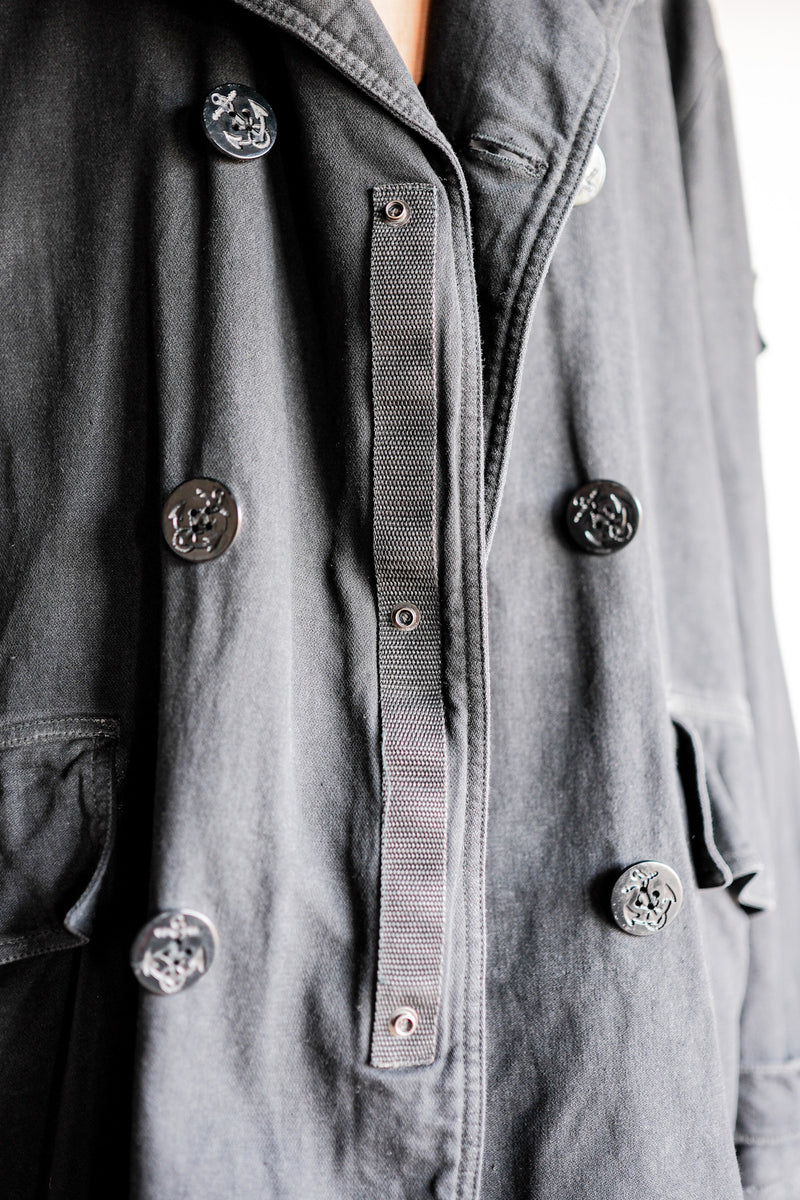 [~ 80's] Old Stone Island Double Breasted Jacket Size.xxl "Marina Archive"