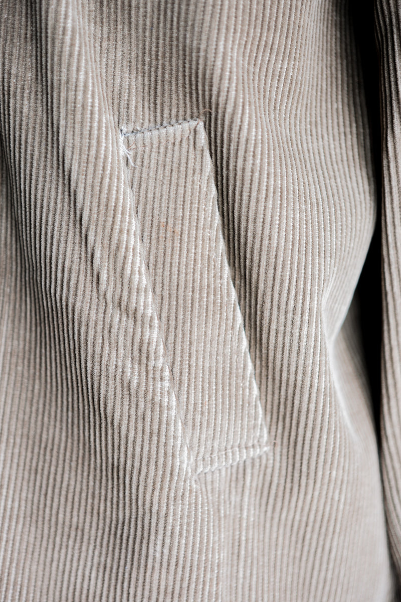 [~80's] Vintage Aquascutum Raglan Sleeve สีน้ำตาล Corduroy Blouson