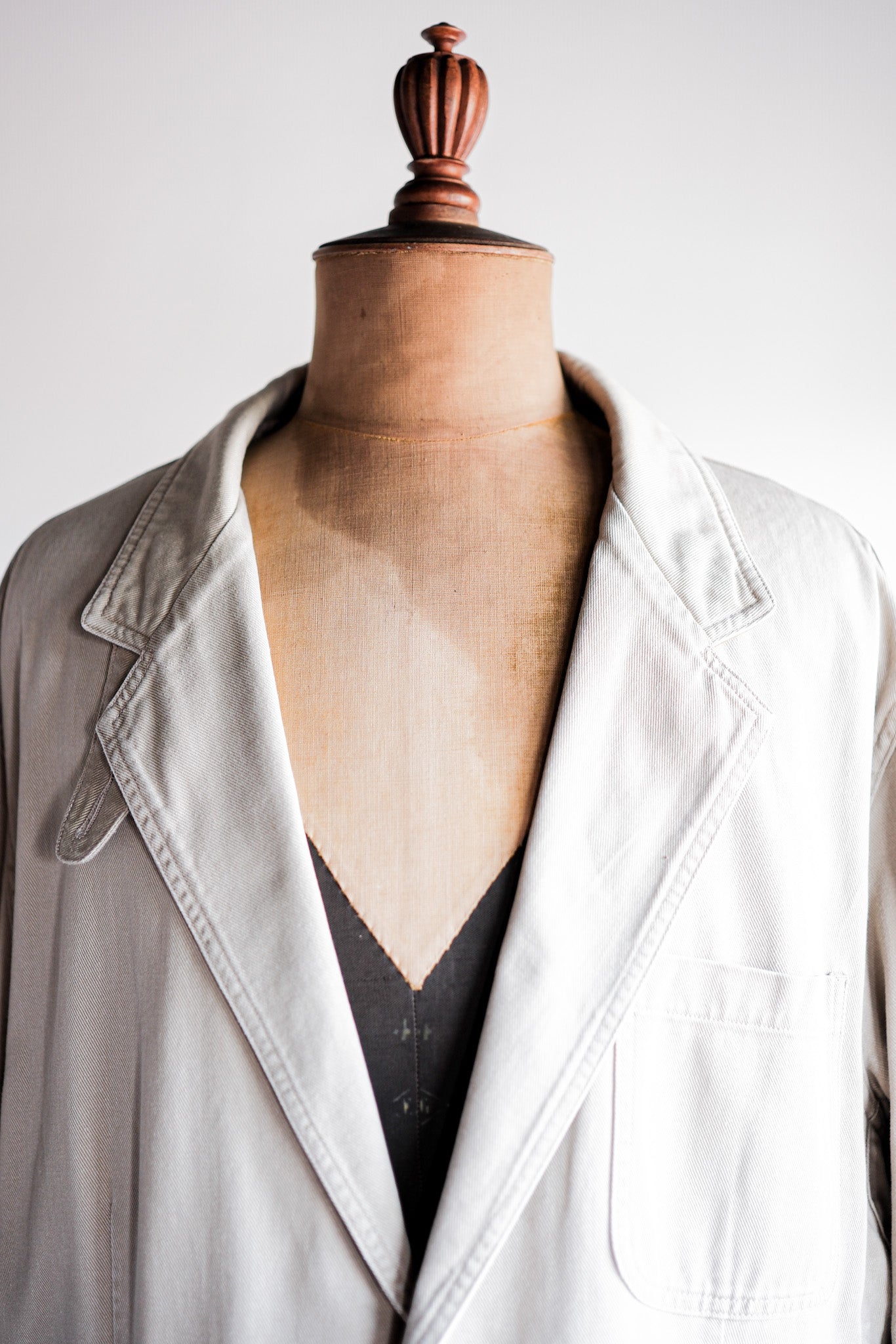 ［~90's］Willis&Geiger Cotton Safari Jacket With Chin Strap Size.L