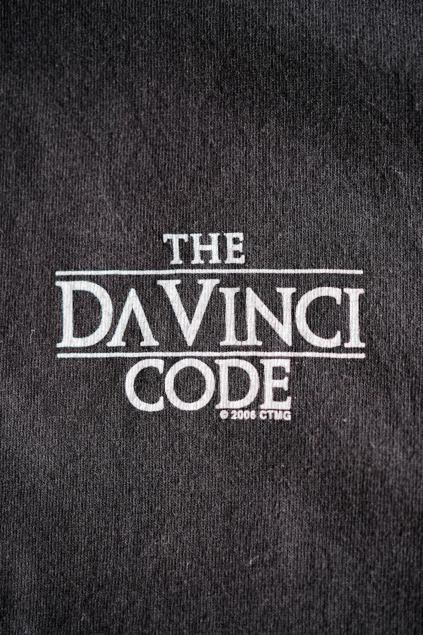【~00's】Vintage Movie Print T-shirt Size.M "The Da Vinci Code"