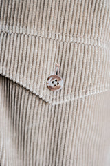 [~80's] Vintage Aquascutum Raglan Sleeve สีน้ำตาล Corduroy Blouson
