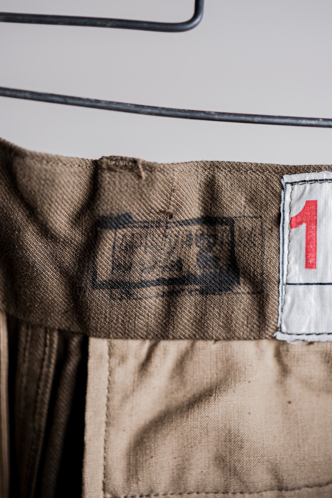 ［~50's］French Army M47 Field Trousers Size.13 "Dead Stock"
