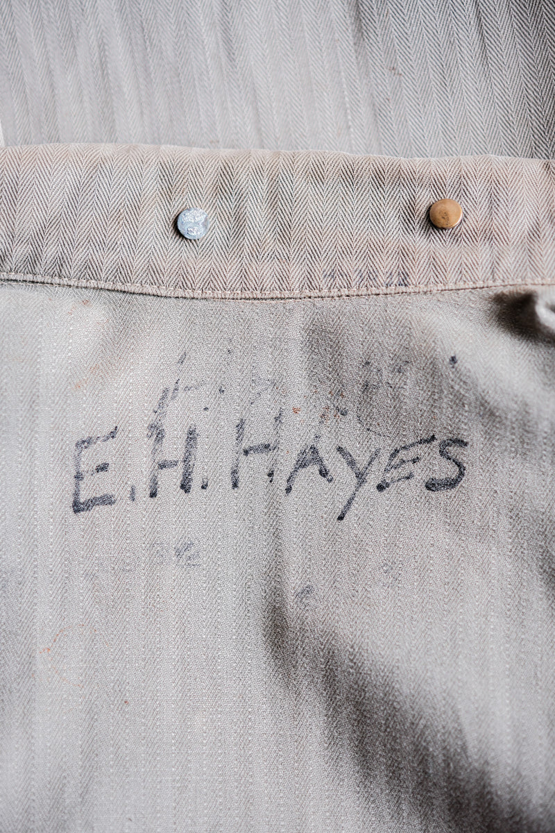[~ 40's] WWⅱS.C P-44 HBT Jacket "Paint Hand Paint"