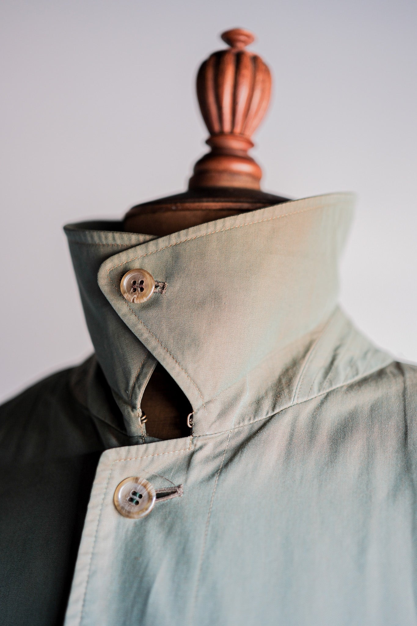 ［~70's］Vintage Burberrys Single Raglan Rider Coat C100 With Liner Size.52RL "TAMAMUSHI"