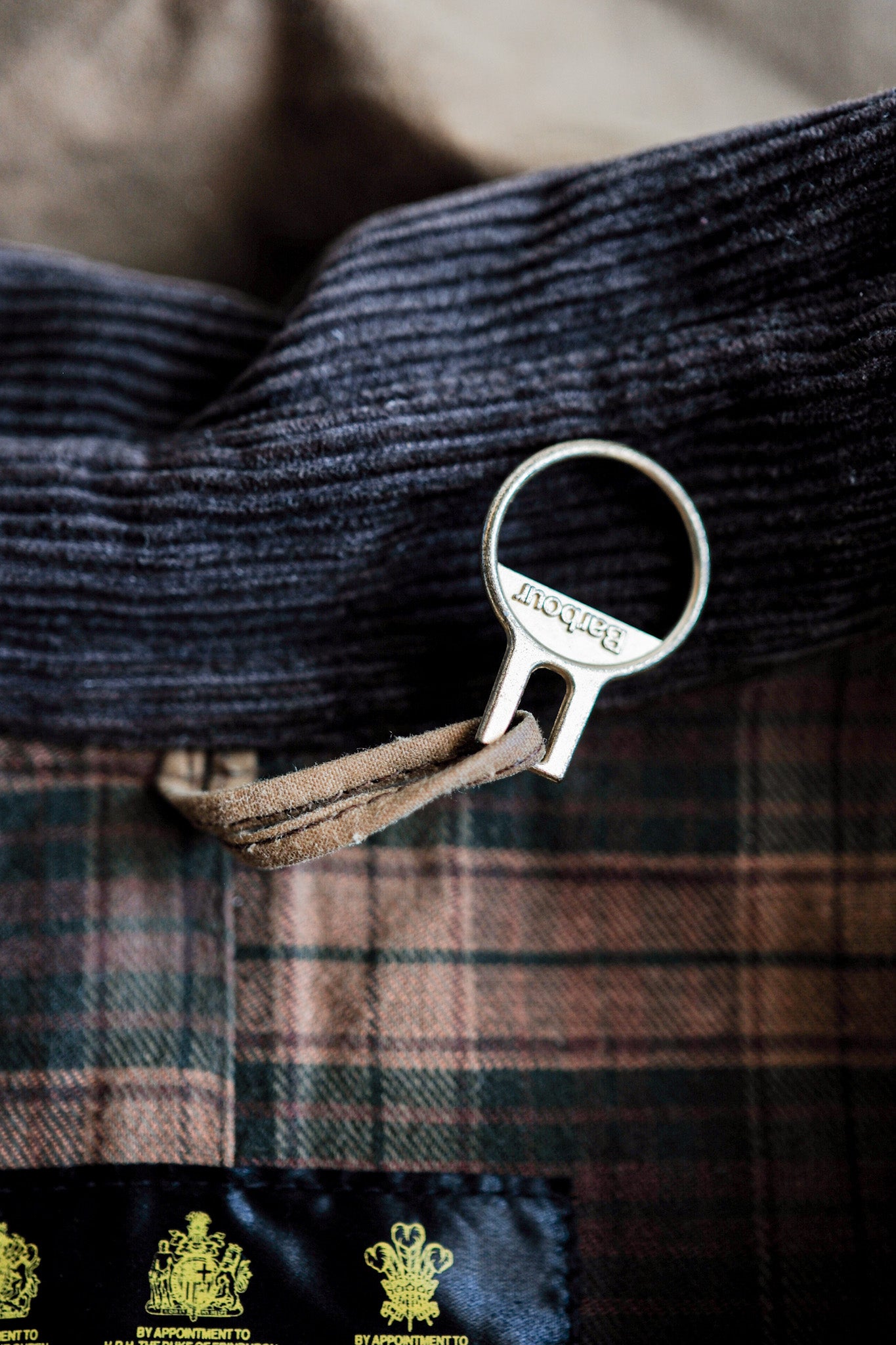 ［~90’s］Vintage Barbour “LONGSHOREMAN” 3 Crest Size.EX LARGE