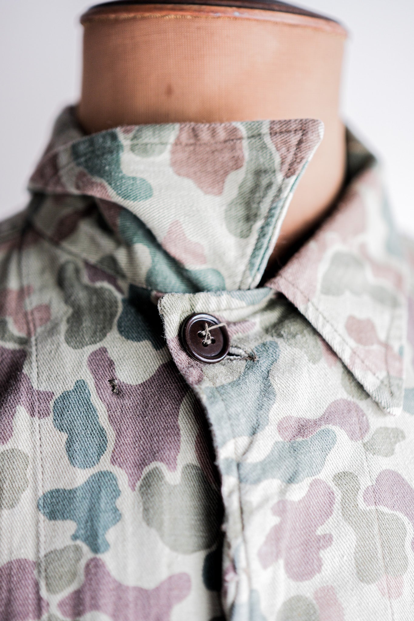 ［~50's］Dutch Army Frogskin Camouflage Field Jacket Size.46