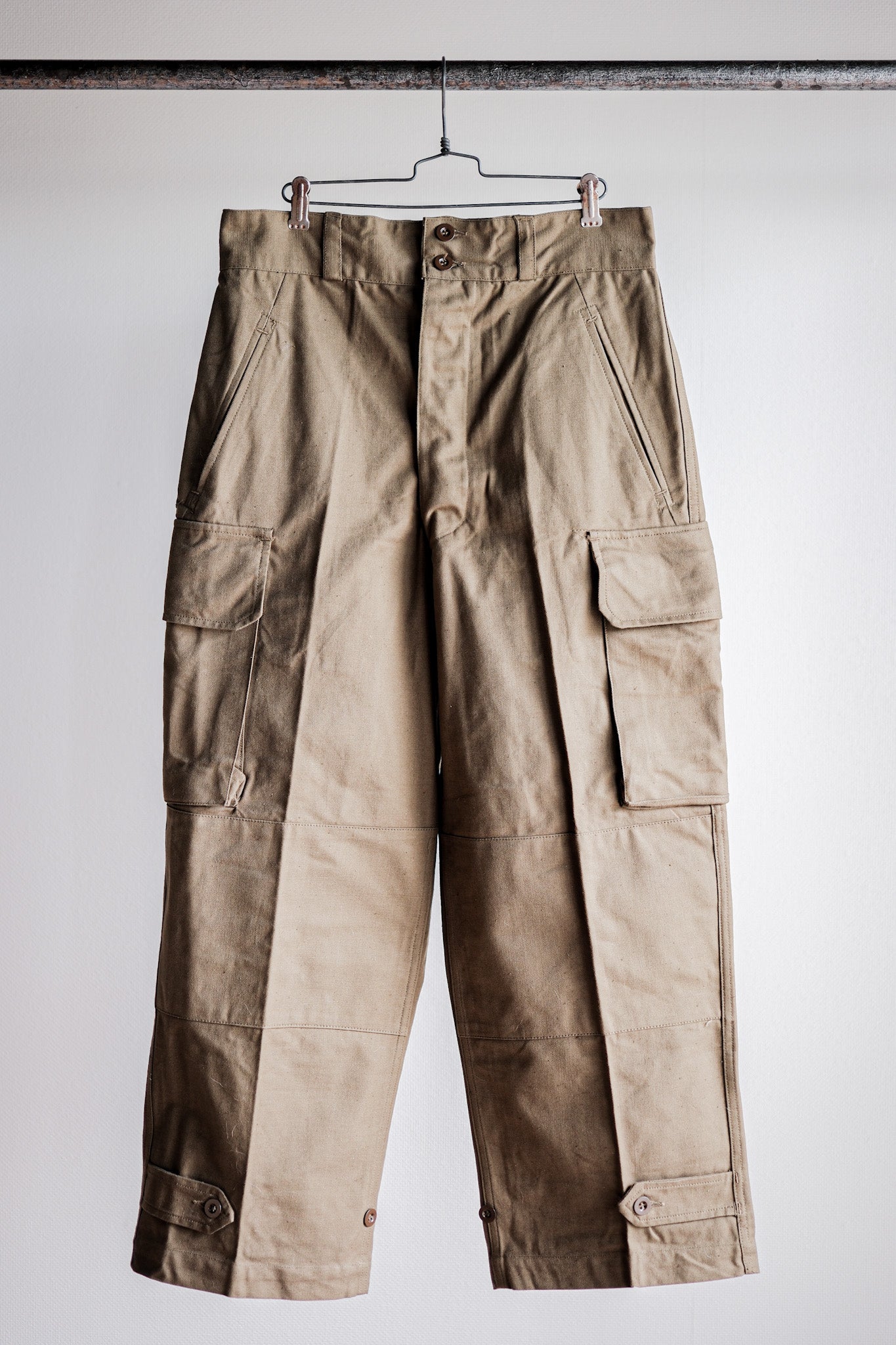 ［~50's］French Army M47 Field Trousers Size.13 "Dead Stock"