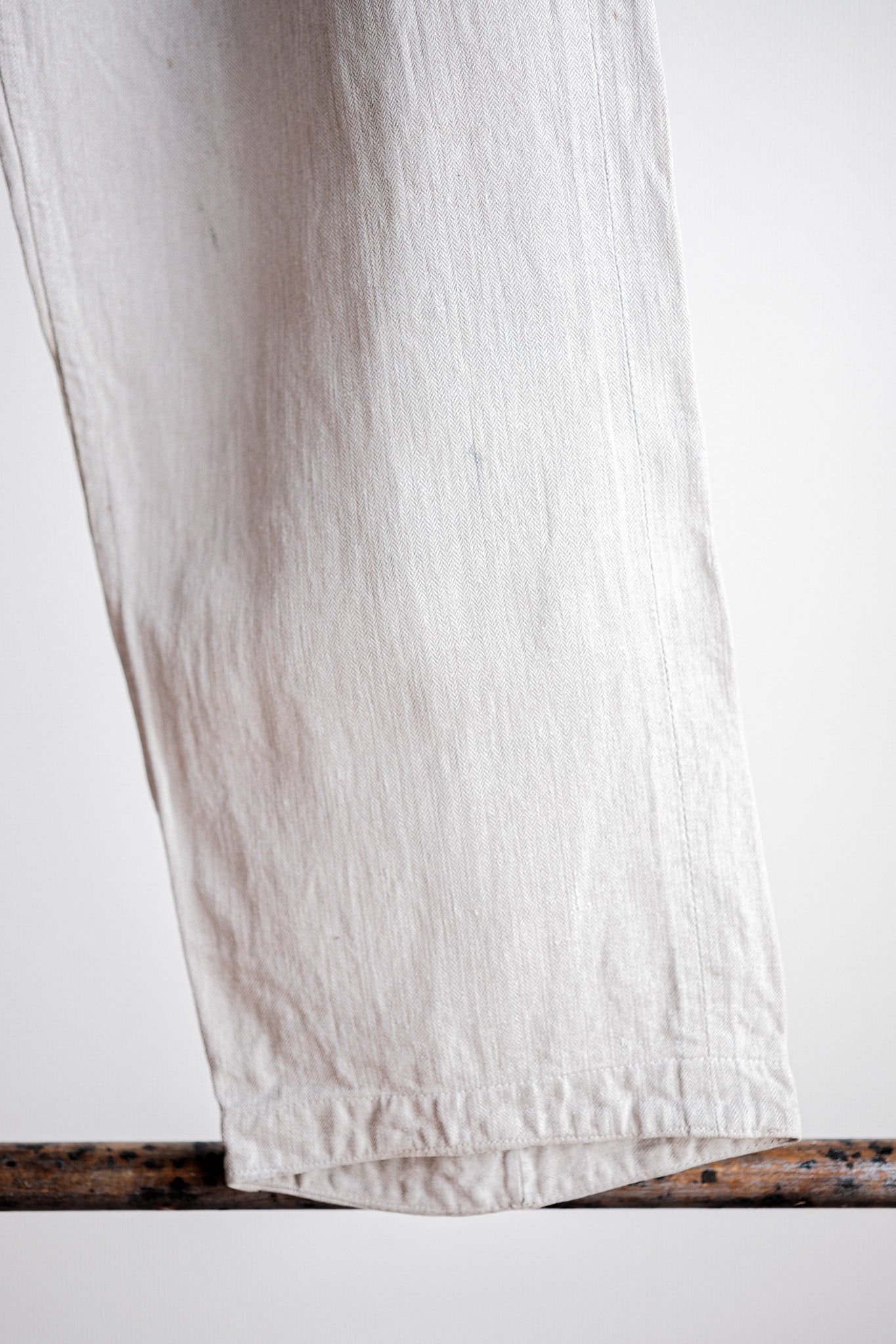 ［~40's］WW2 German Army Drillich HBT Linen Trousers