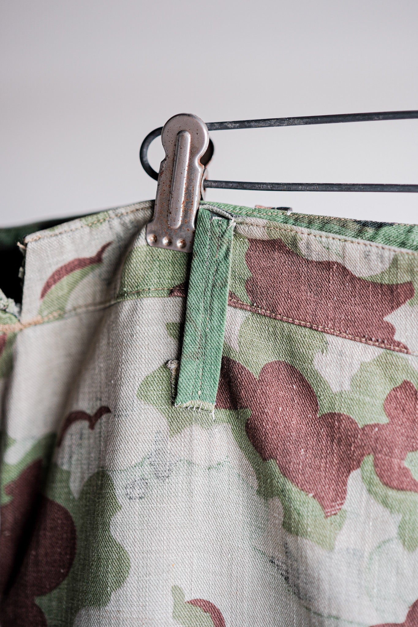 【~50's】Czechoslovakian Army Clouds Camouflage Reversible Trousers "Modified"