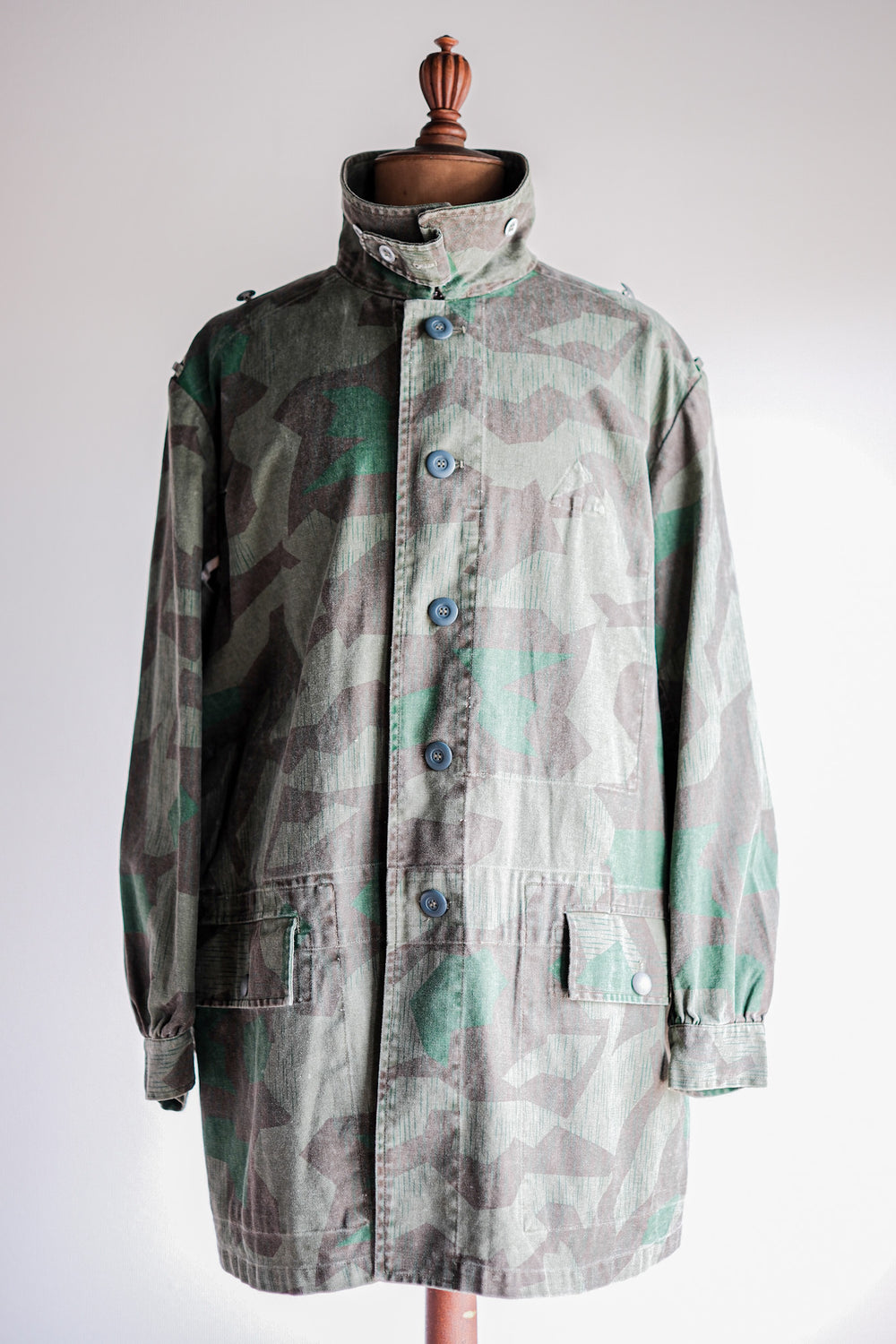 【~70's】German Army Type Splinter Camouflage Paratrooper Jacket "Reproduction"