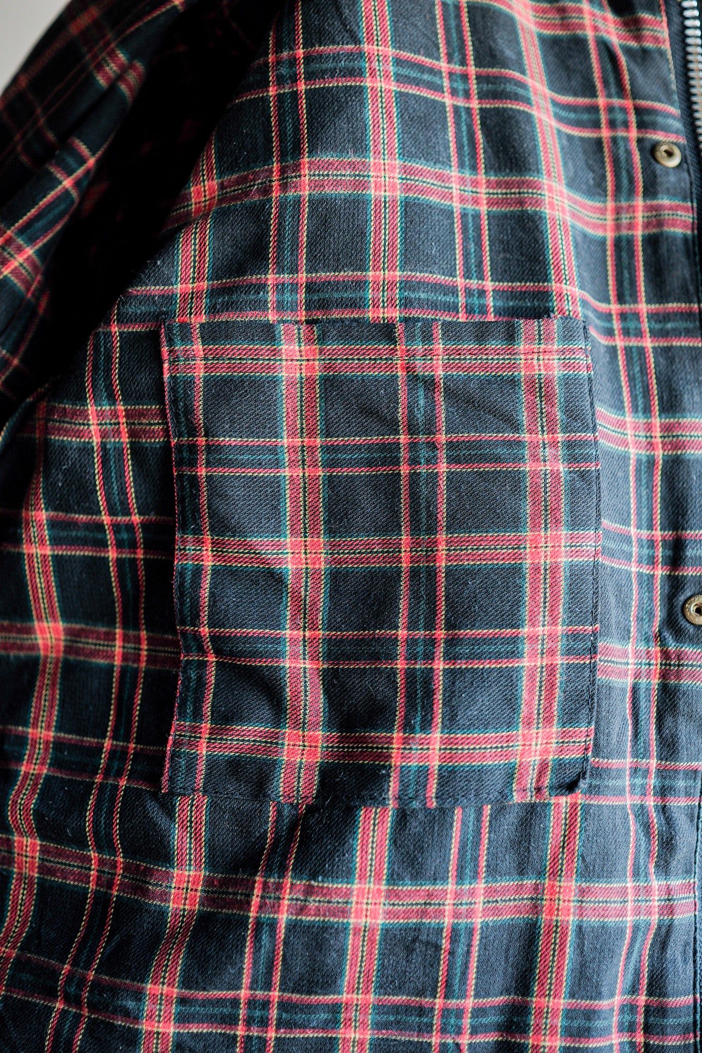 【~90's】Vintage Barbour "BEACON JACKET" 3 Crest "Unusual Lining"