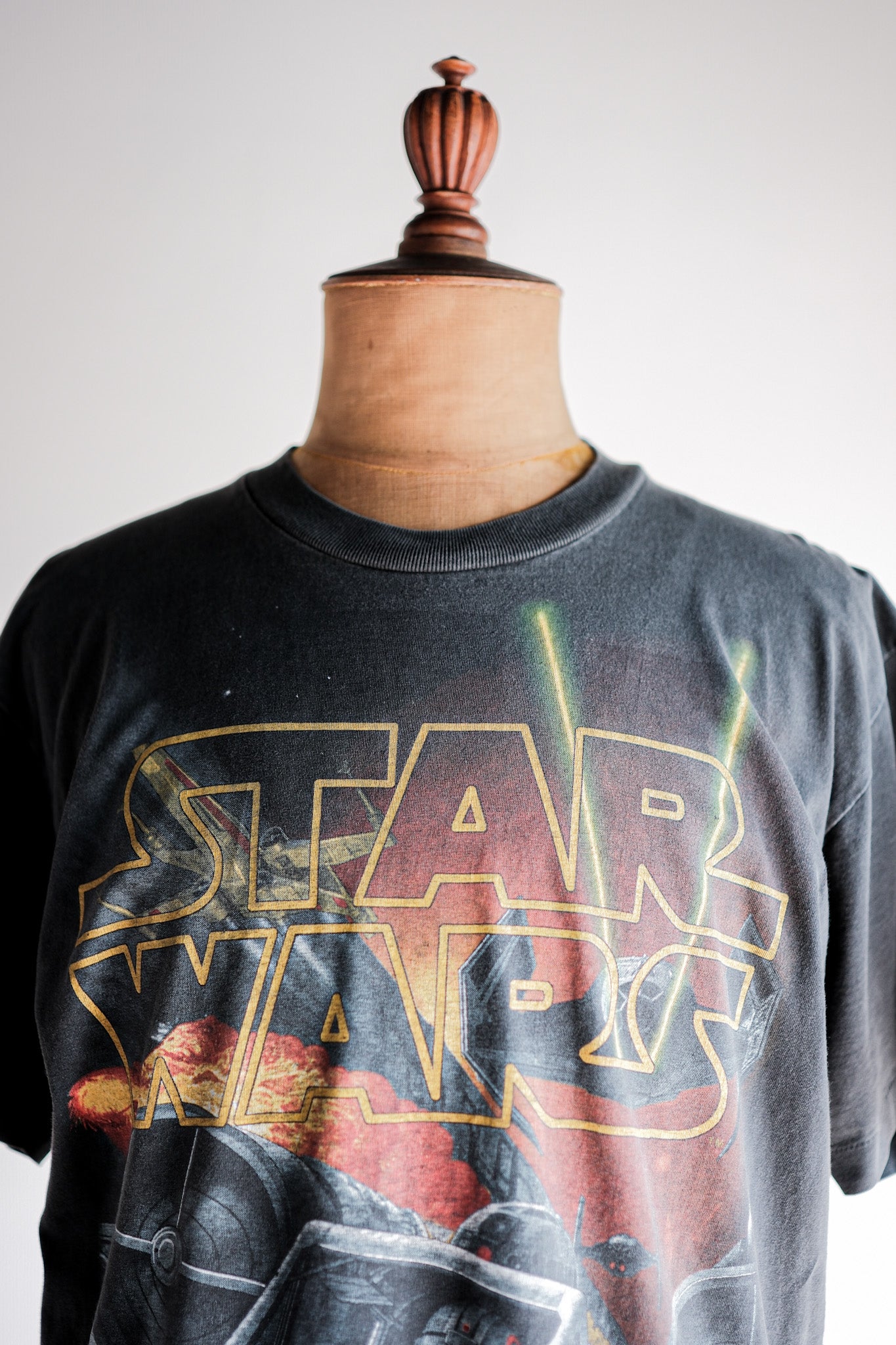 [~ 90's] Vintage Movie Print T-Shirt Size.l ​​"Star Wars" "Made in U.S.A."