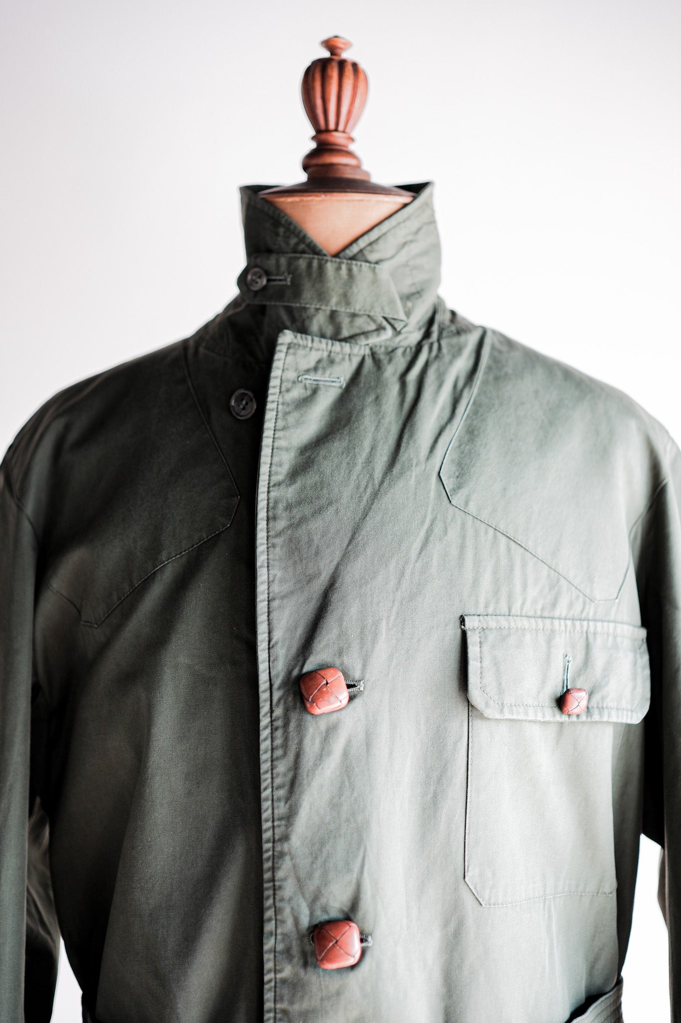 [〜60年代]復古grenfell射手夾克尺寸。42“山地標籤”