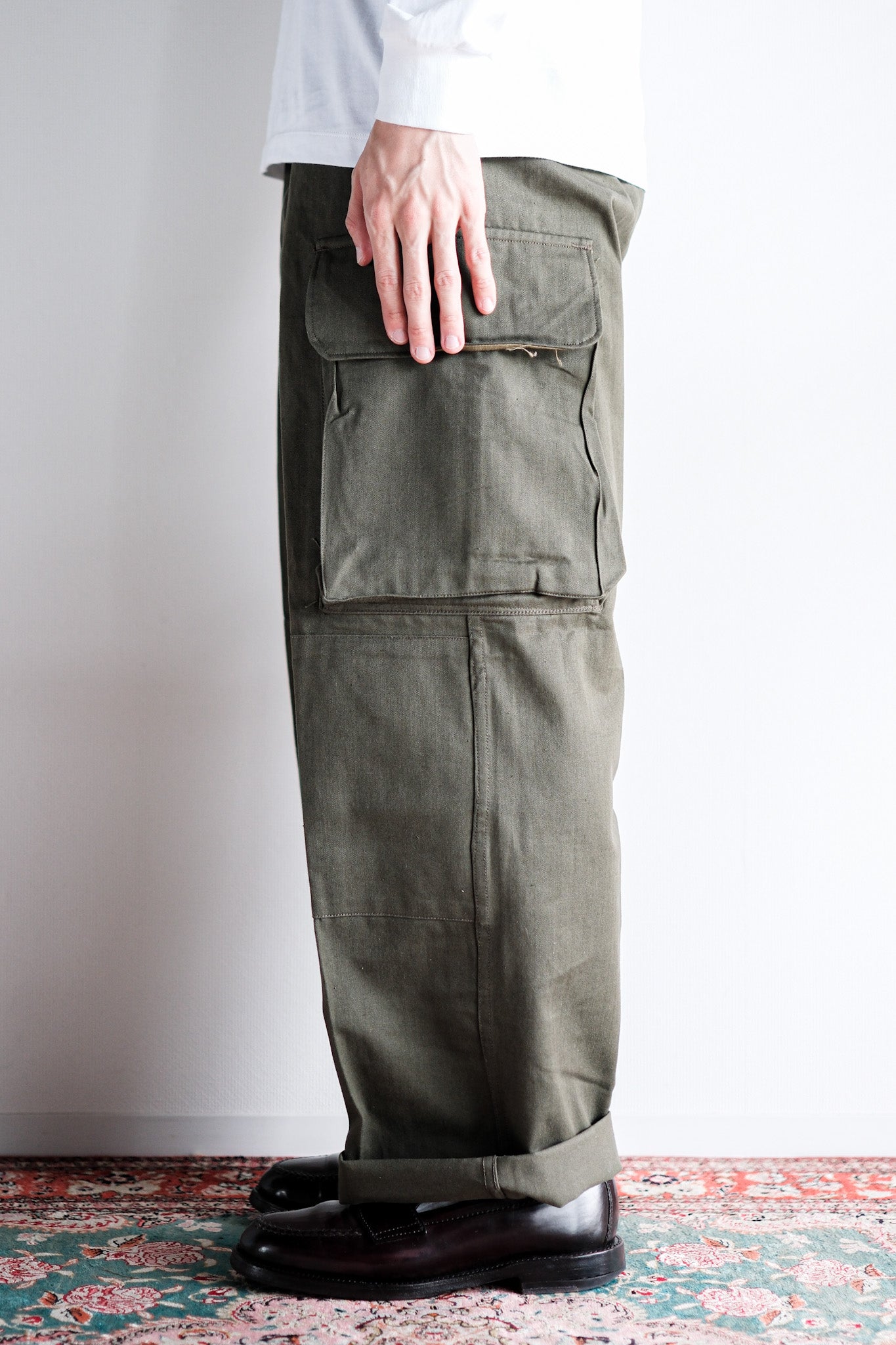 ［~60's］French Army M47 Field Trousers Size.21 "Dead Stock"