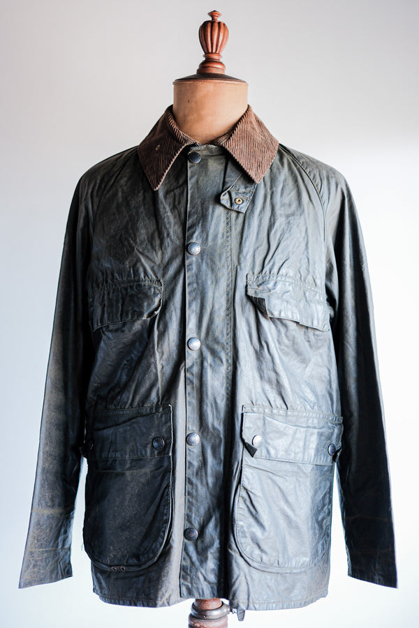 【~80’s】Vintage Barbour "BEDALE" 2 Crest Size.38 "4 Pockets"
