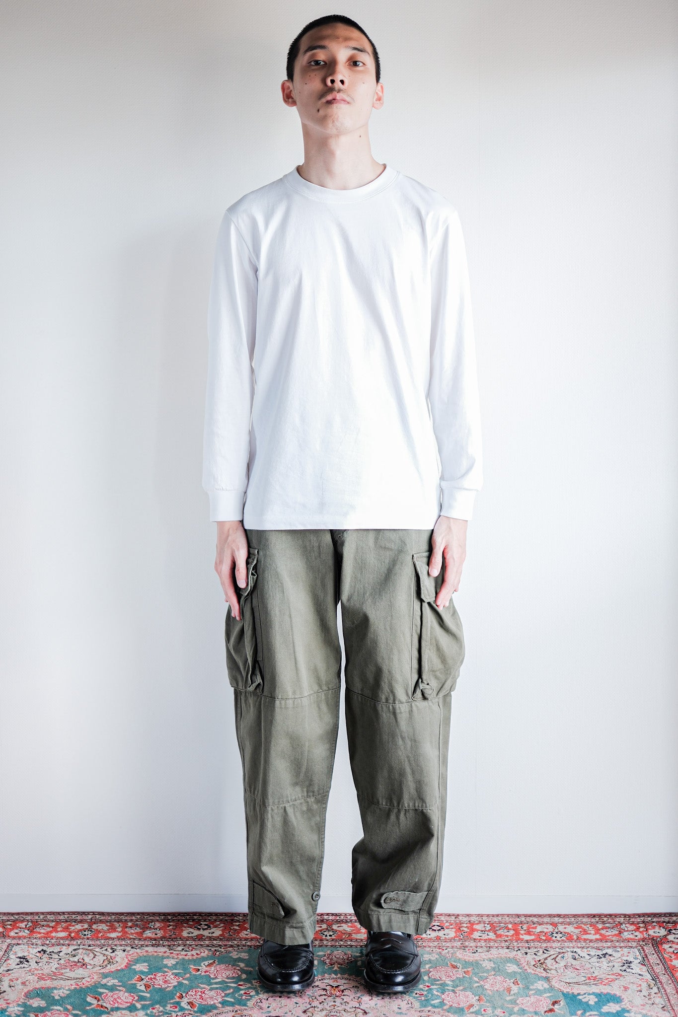 ［~60's］French Army M47 Field Trousers Size.21