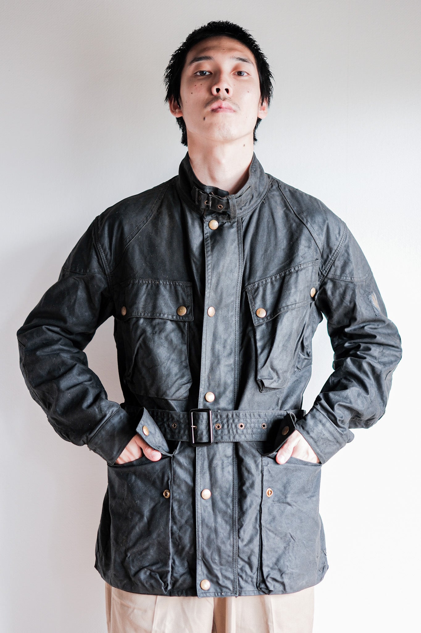 ［~60's］Vintage Belstaff Waxed Jacket "TRIALMASTER" "Red Label"