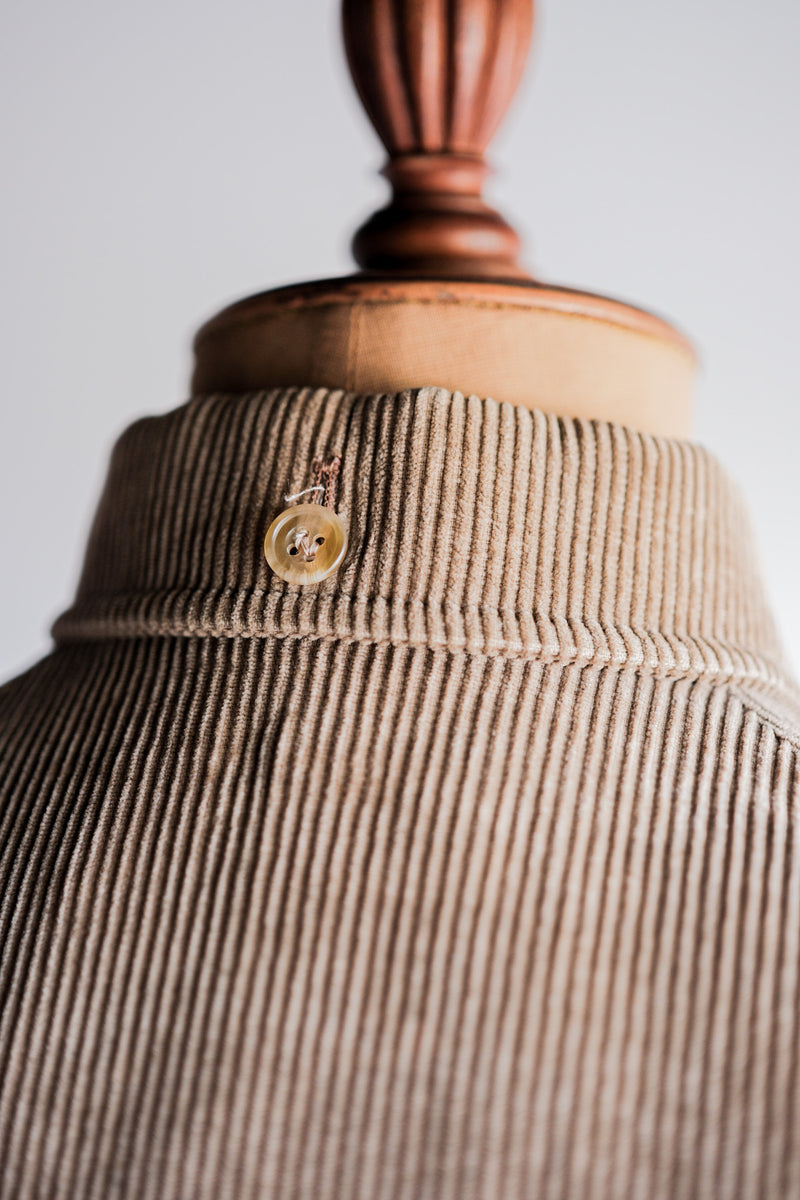 [~80's] Vintage Aquascutum Raglan Sleeve สีน้ำตาล Corduroy Blouson