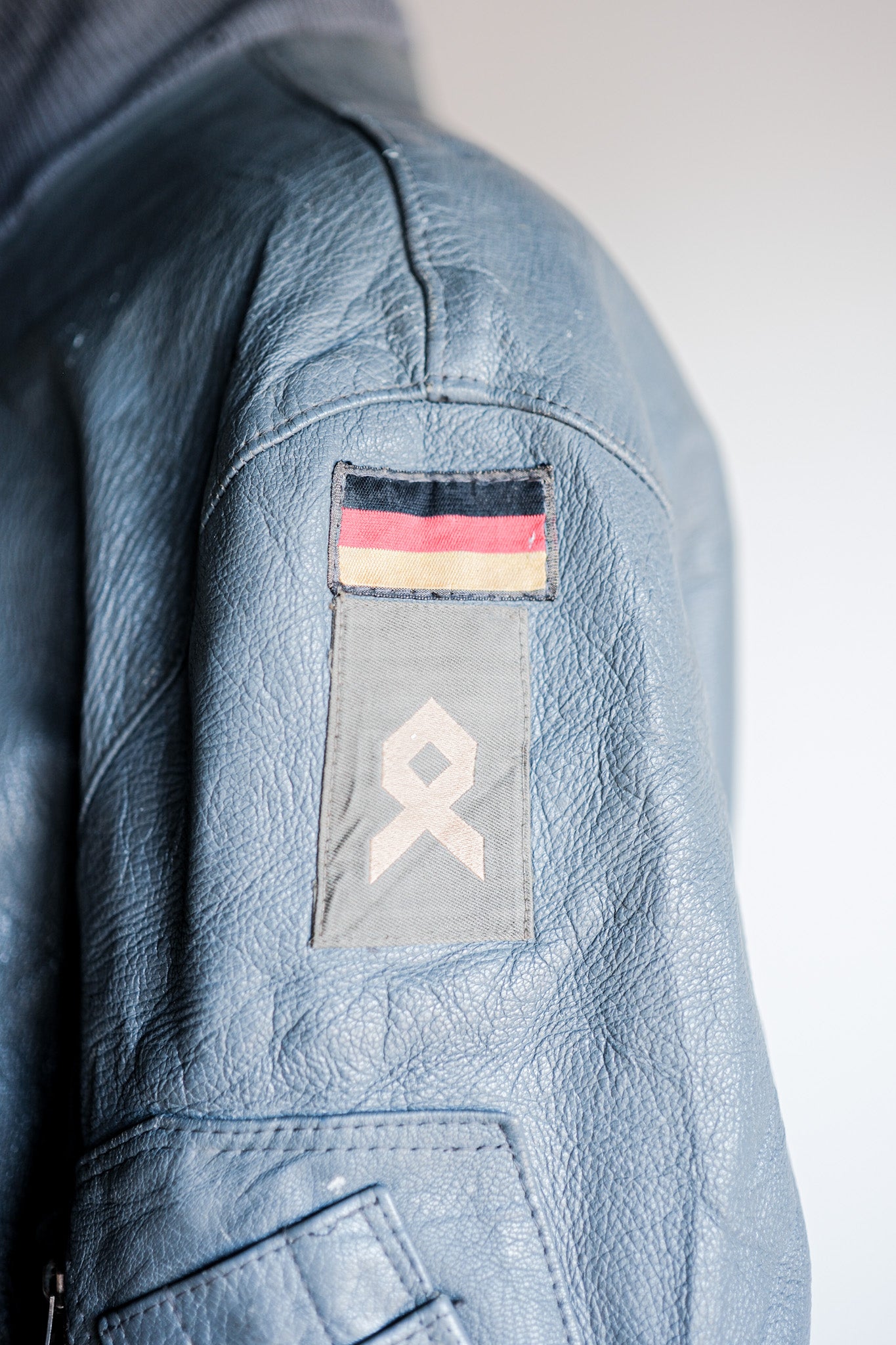 ［~60’s］West German Air Force Pilot Leather Jacket