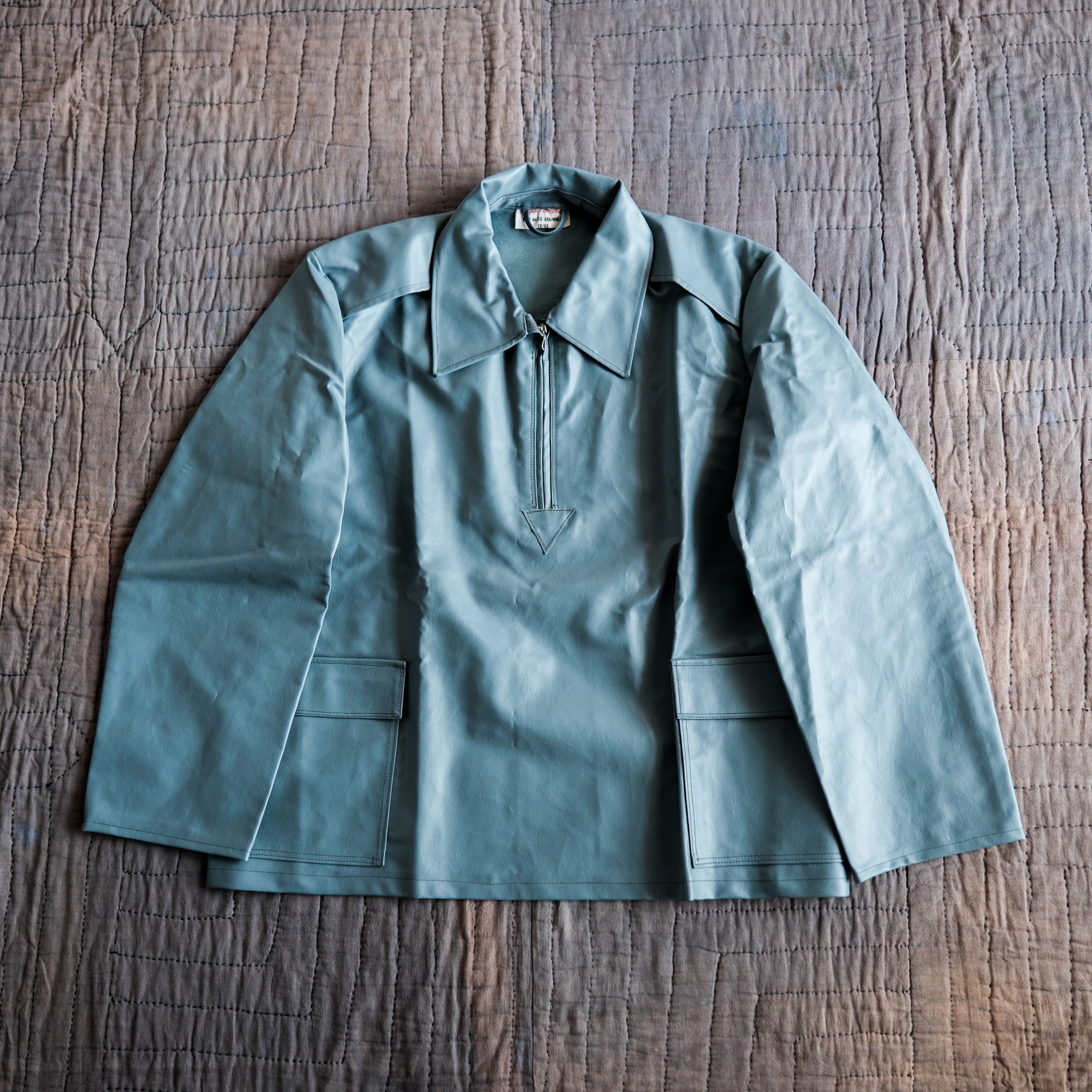 【~60's】German Army Half Zip Smock "Dead Stock"