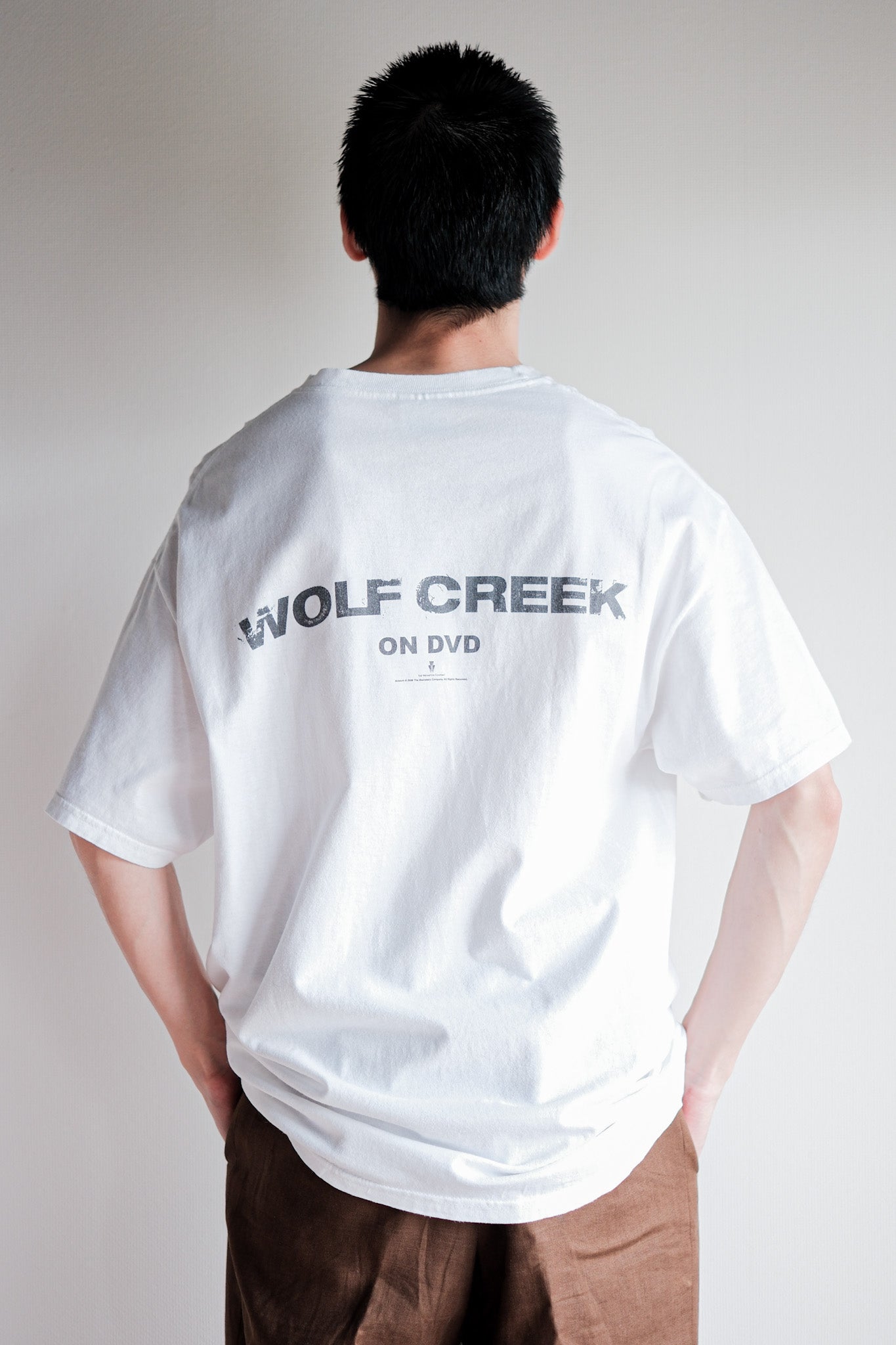 [~ 00 's] 빈티지 영화 프린트 티셔츠 크기. L "Wolf Creek"