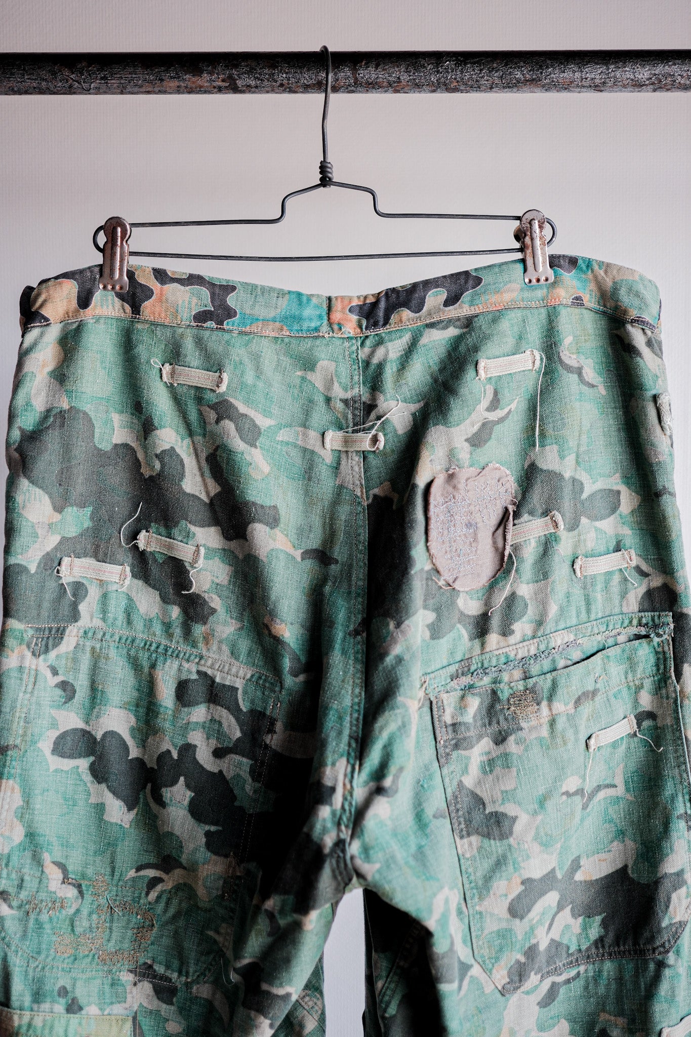 ［~50's］Czechoslovakian Army Dubaky Camouflage Reversible Trousers