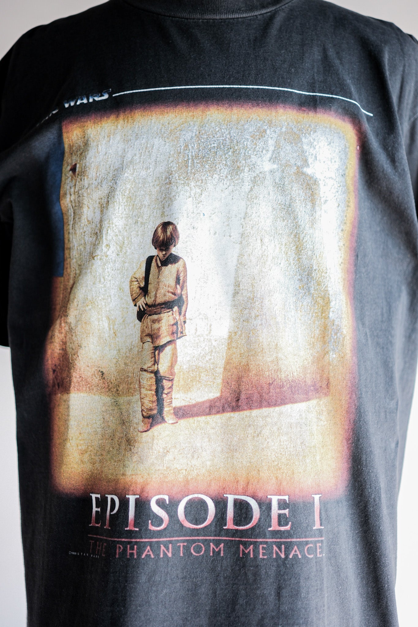 【~90's】Vintage Bootleg Movie Print T-shirt "Star Wars Episode I"