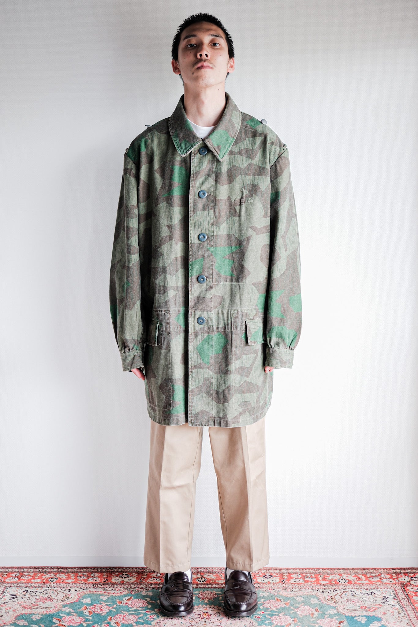 ［~70's］German Army Type Splinter Camouflage Paratrooper Jacket "Reproduction"