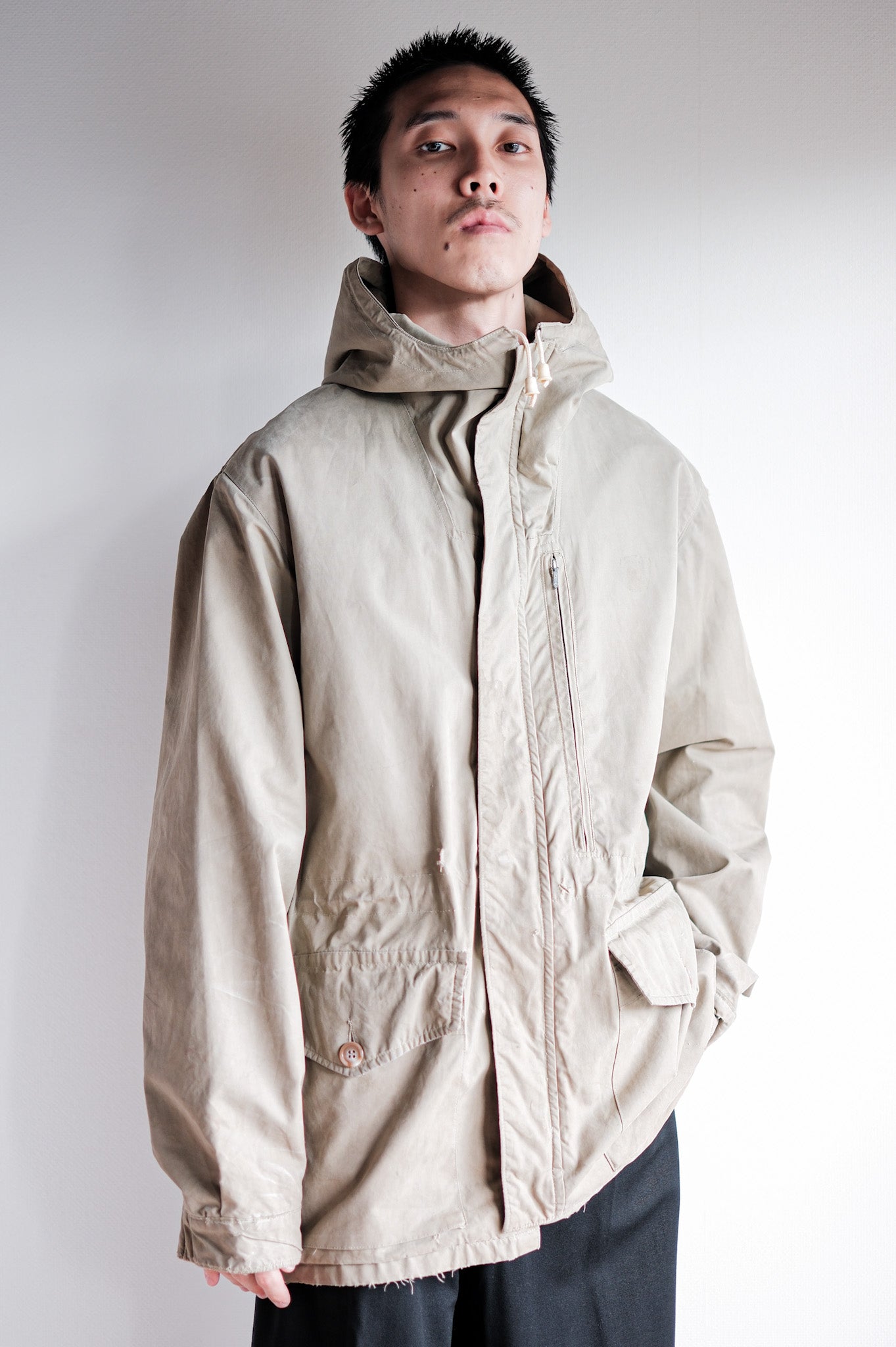 [~ 50's] แจ็คเก็ตเดินป่า Vintage Ventile ของอังกฤษ "Nonpareil P&O"