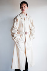 [~ 80's] Vintage Burberrys Single Raglan Balmacaan Belted Coat Size.50rl "Musou"