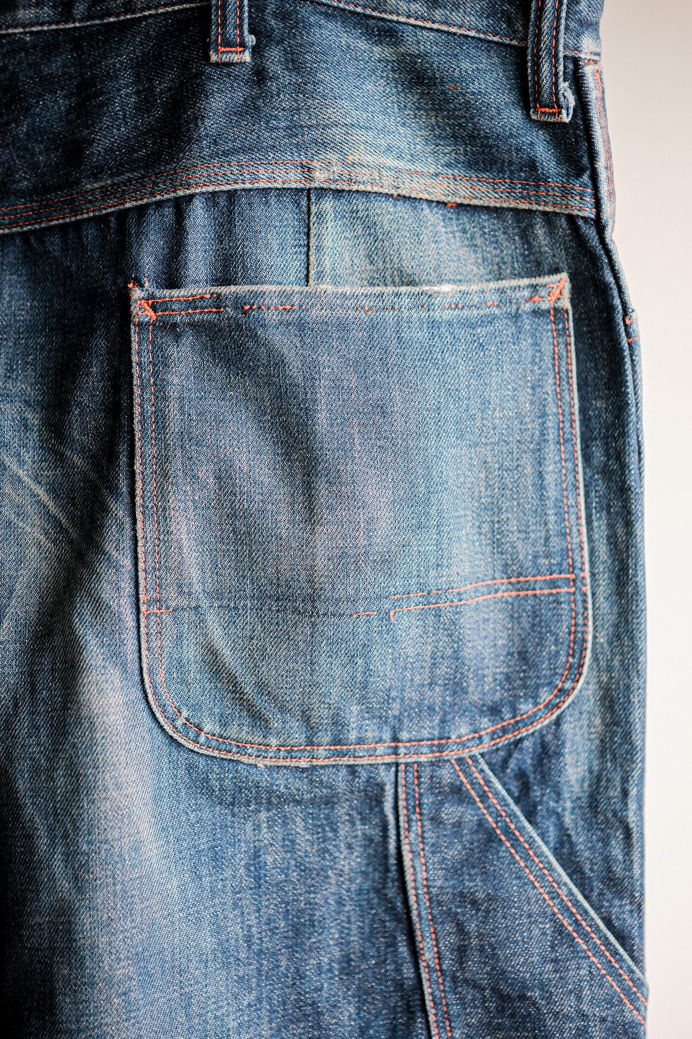 50's】American Vintage Denim Painter Pants 