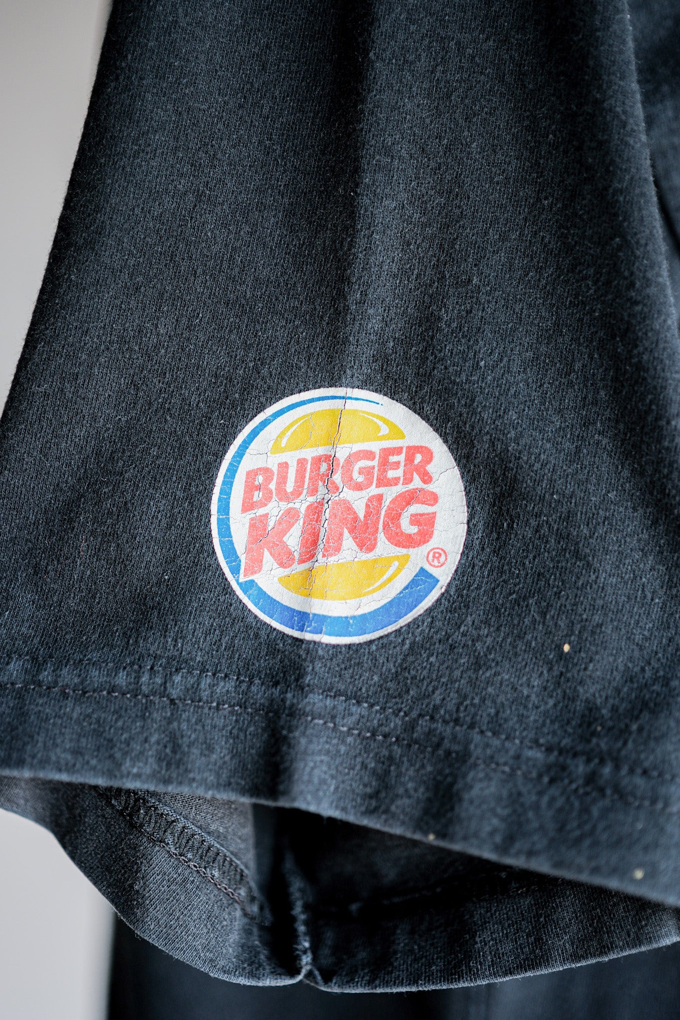 [~ 00's] หนังวินเทจพิมพ์ขนาดเสื้อยืด "Star Wars Episode III X Burger King"