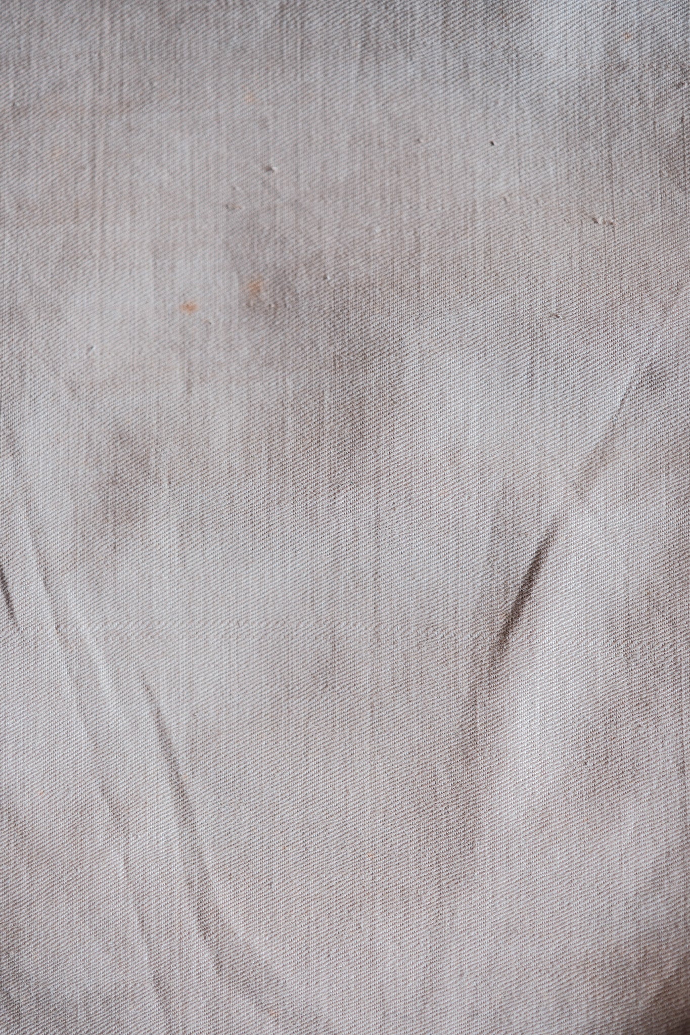［~40's］French Vintage Linen Work Gilet