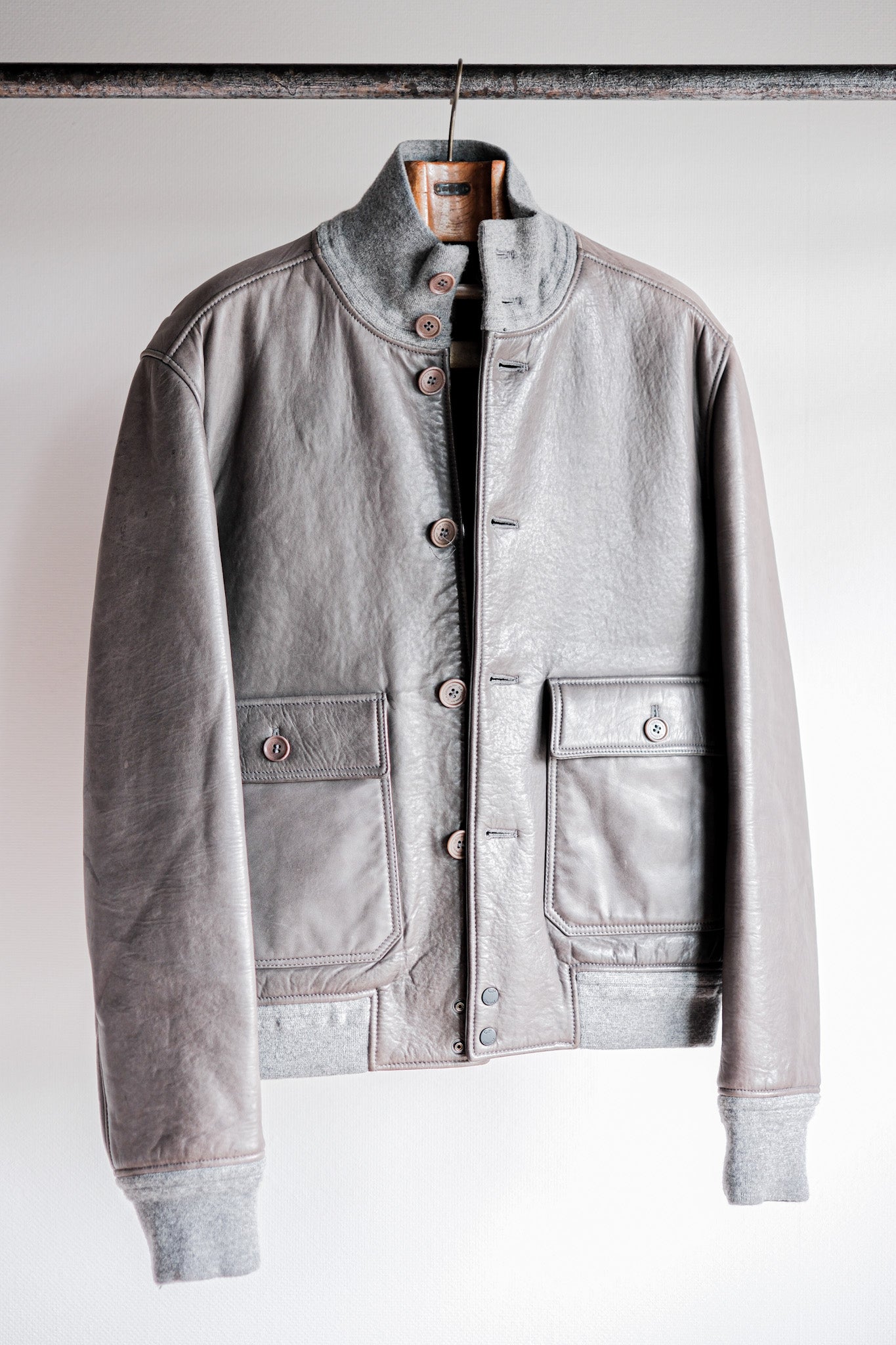 ［08AW］Old C.P.Company Leather Jacket Size.50