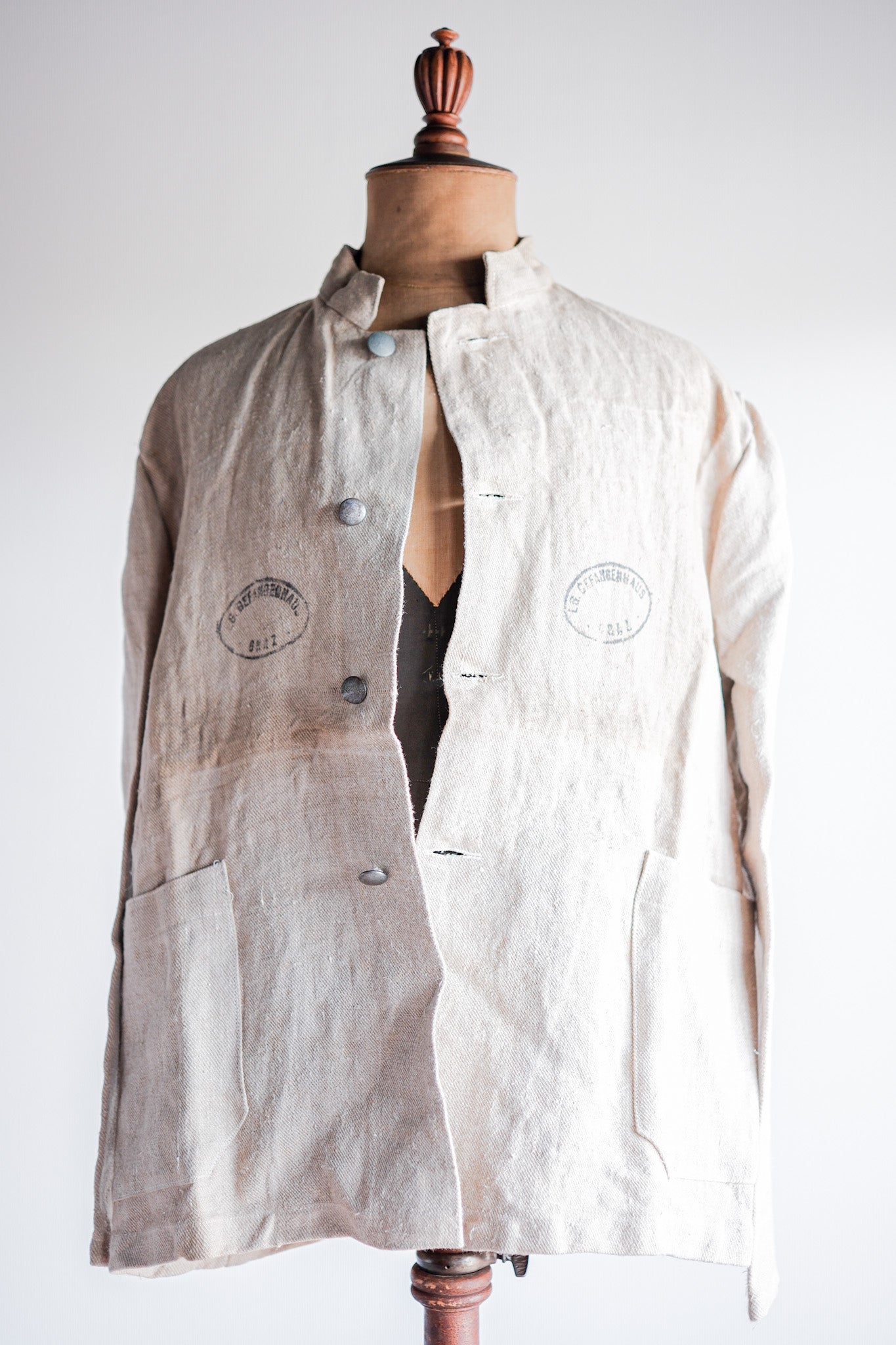 ［~30's］German Army Linen Twill Jacket "Dead Stock"