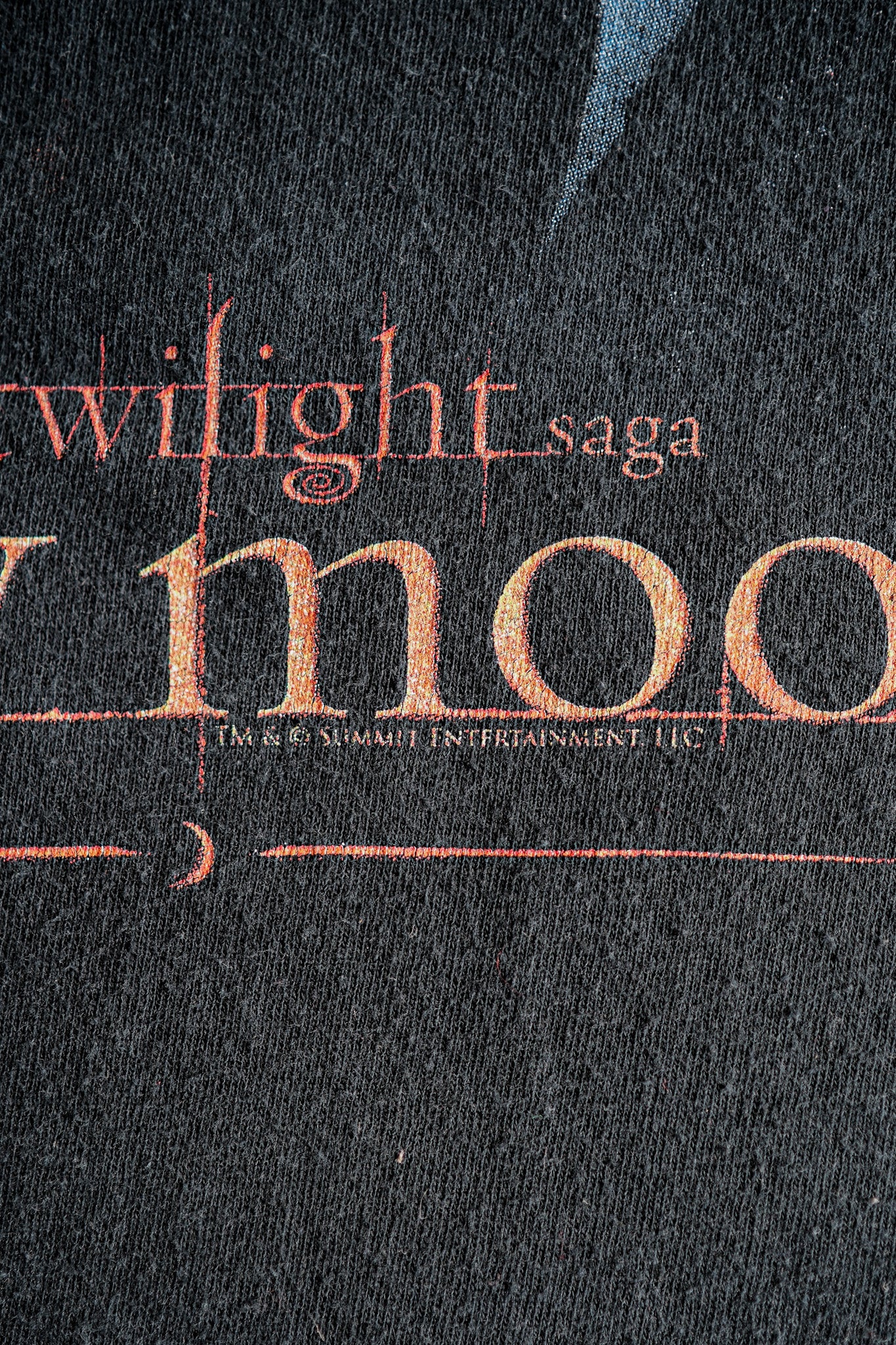 [~ 00's] เสื้อยืดพิมพ์ภาพยนตร์วินเทจ Size.xl "The Twilight Saga"